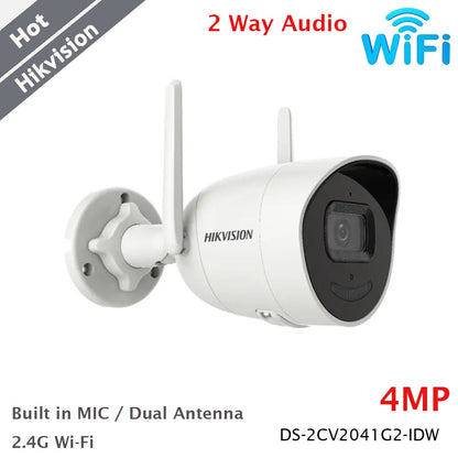 Hikvision 4MP WiFi Camera Built-in 2 Way Audio and Dual Antenna 2.4G WiFi
