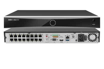 Hikvision CCTV Camera System DS-2CD2347G2-LU 4MP Security Camera NVR Kit