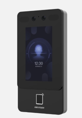 Hikvision 4.3" Touch Screen Face Access Terminal Angle Lens Face Recognition