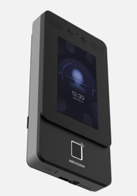 Hikvision 4.3" Touch Screen Face Access Terminal Angle Lens Face Recognition