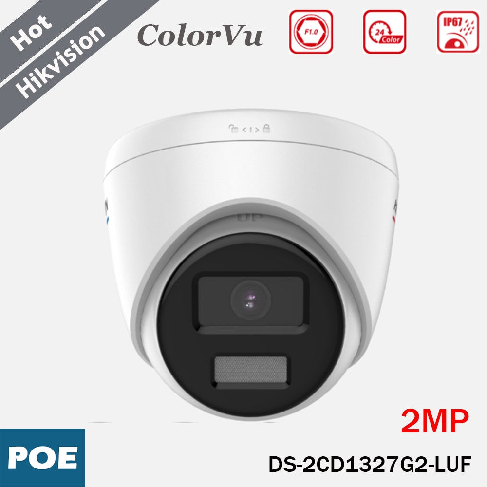 HIKVISION 2MP Colorful Security Camera IP Built in Mic